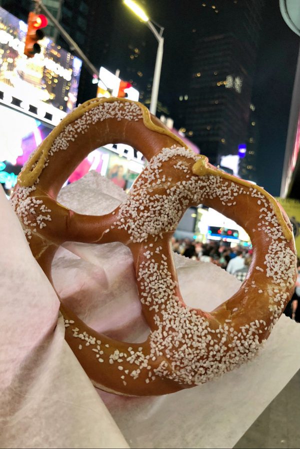 Pretzels in Times Square