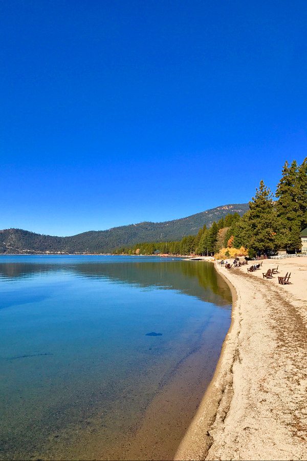 Private Beach at the Hyatt Incline Village Nevada