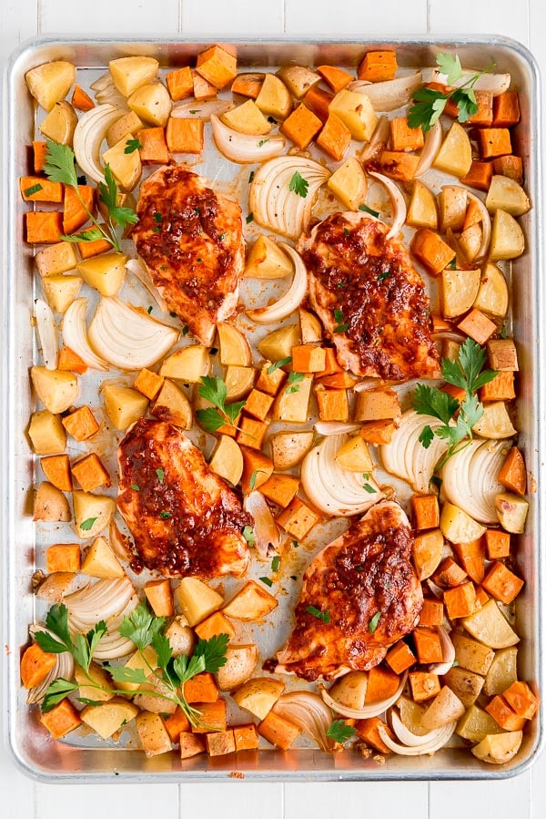 Sheet Pan Paprika Chicken