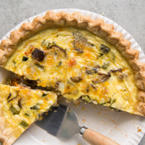 Summer Vegetable Quiche