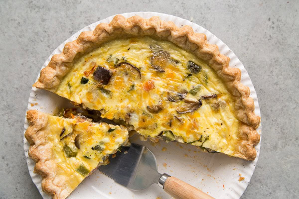 Summer Vegetable Quiche Image