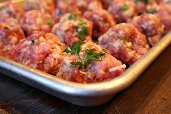 How to Make the Best Homemade Meatballs : chill until firm