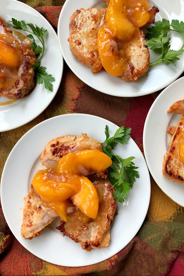 Pork with Peach Sauce Recipe Girl®