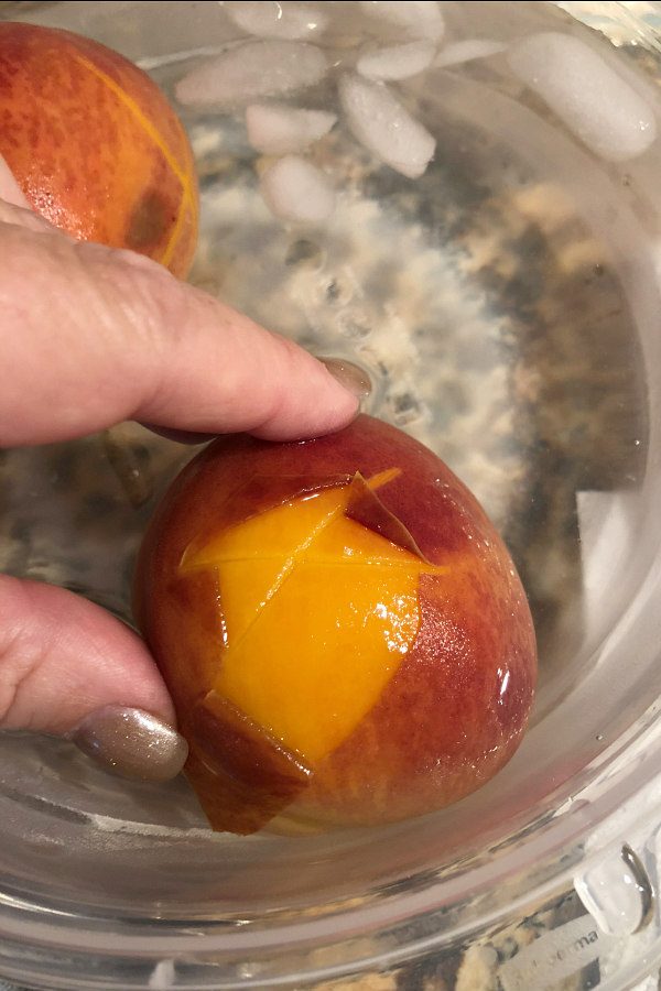 How to Peel Peaches