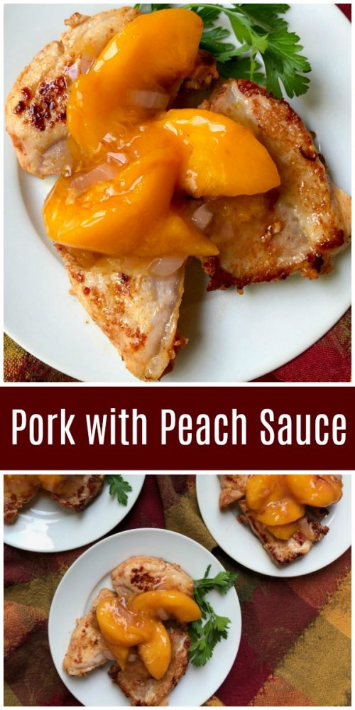 Pork with Peach Sauce Recipe Girl®