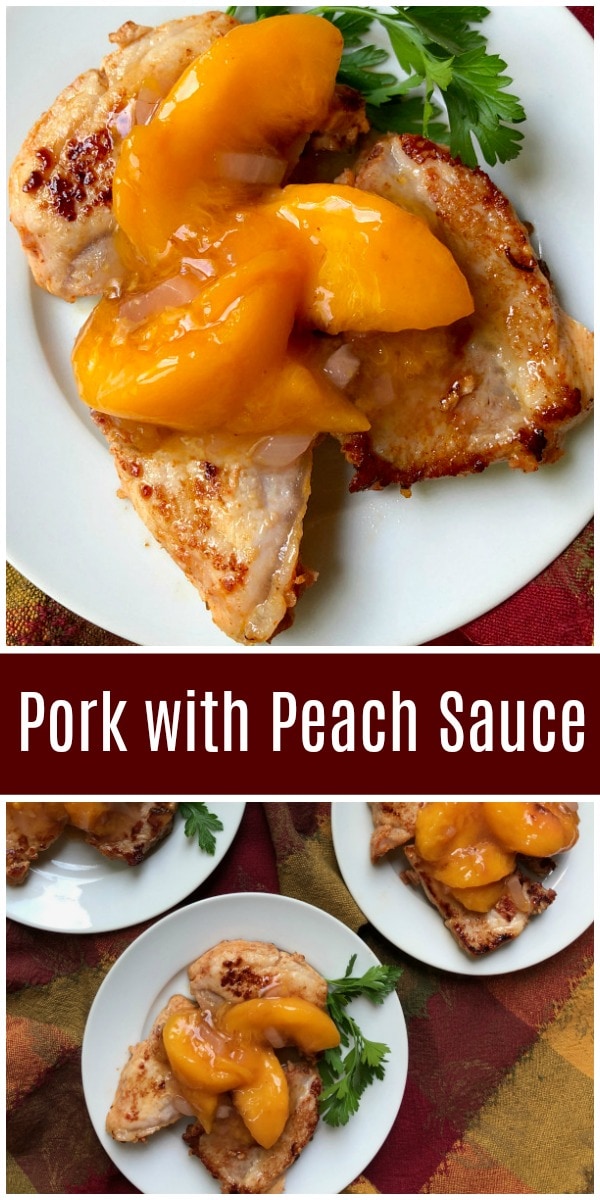 Pork with Peach Sauce Recipe Girl®