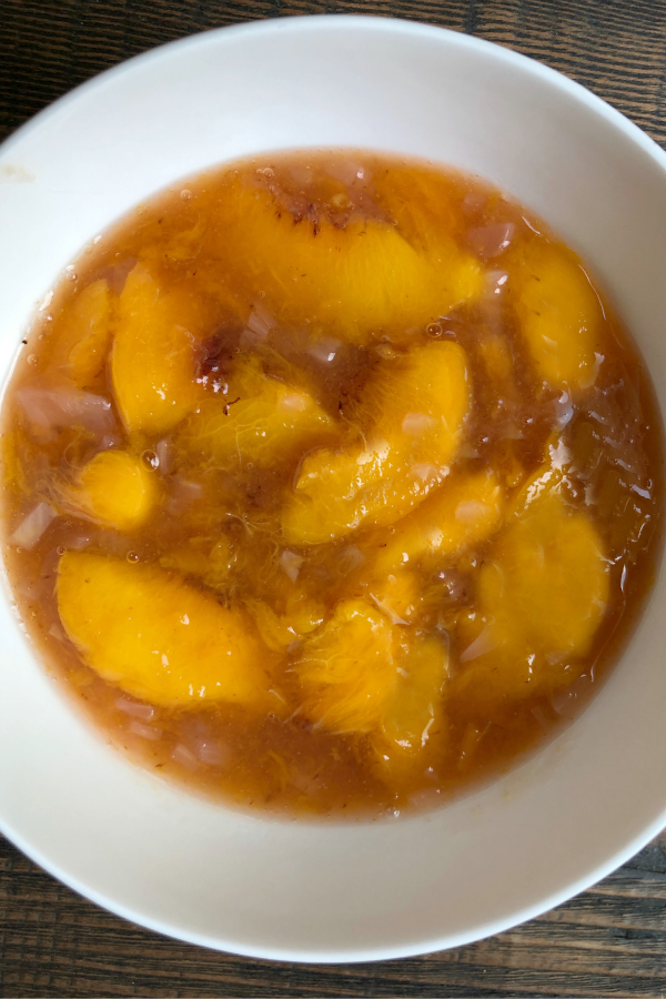 Peach Sauce for Pork with Peach Sauce