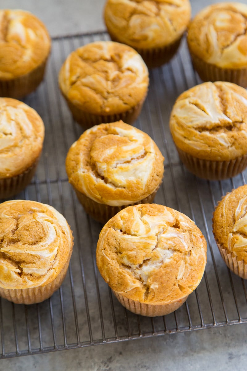 Pumpkin Cream Cheese Muffins