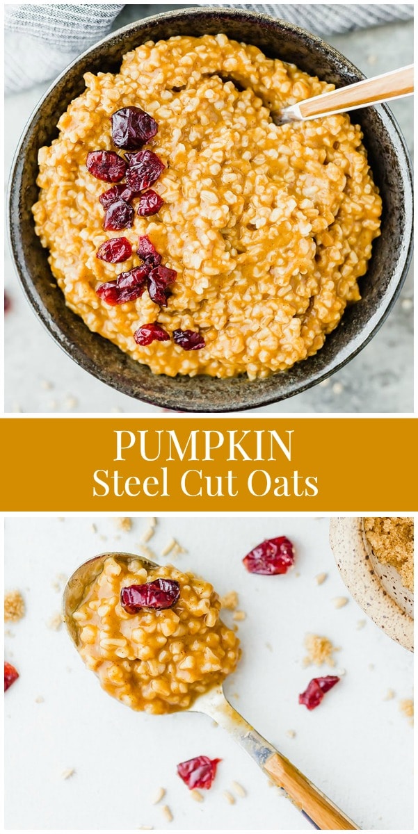 pumpkin steel cut oats
