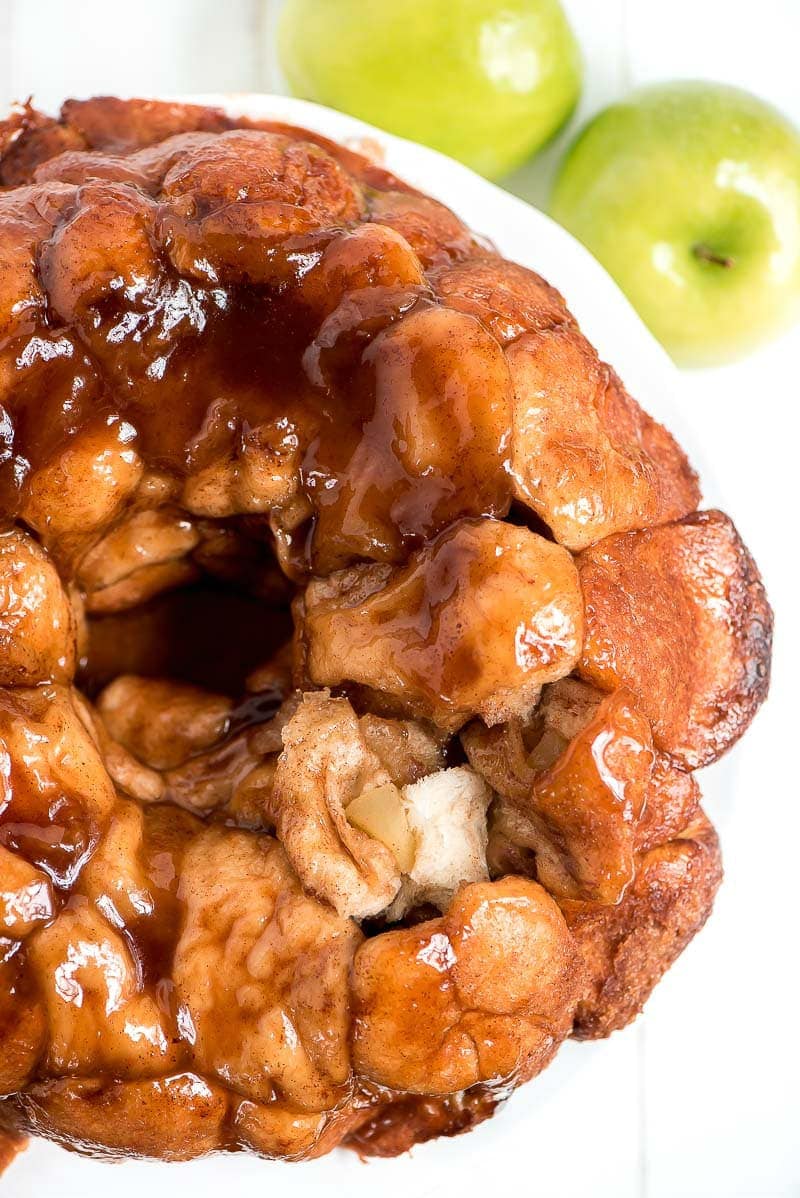 Caramel Apple Monkey Bread