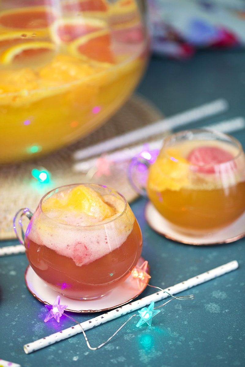 Champagne Mimosa Punch