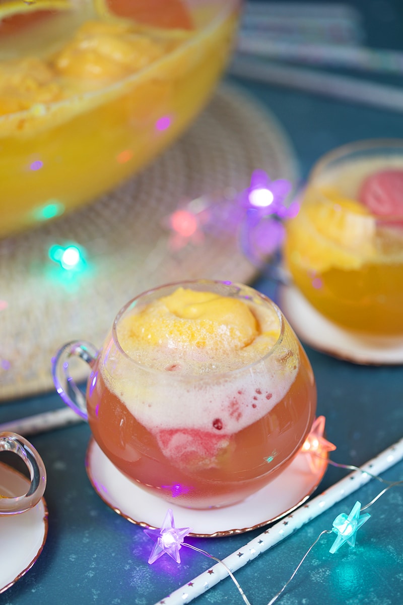 Champagne Mimosa Punch