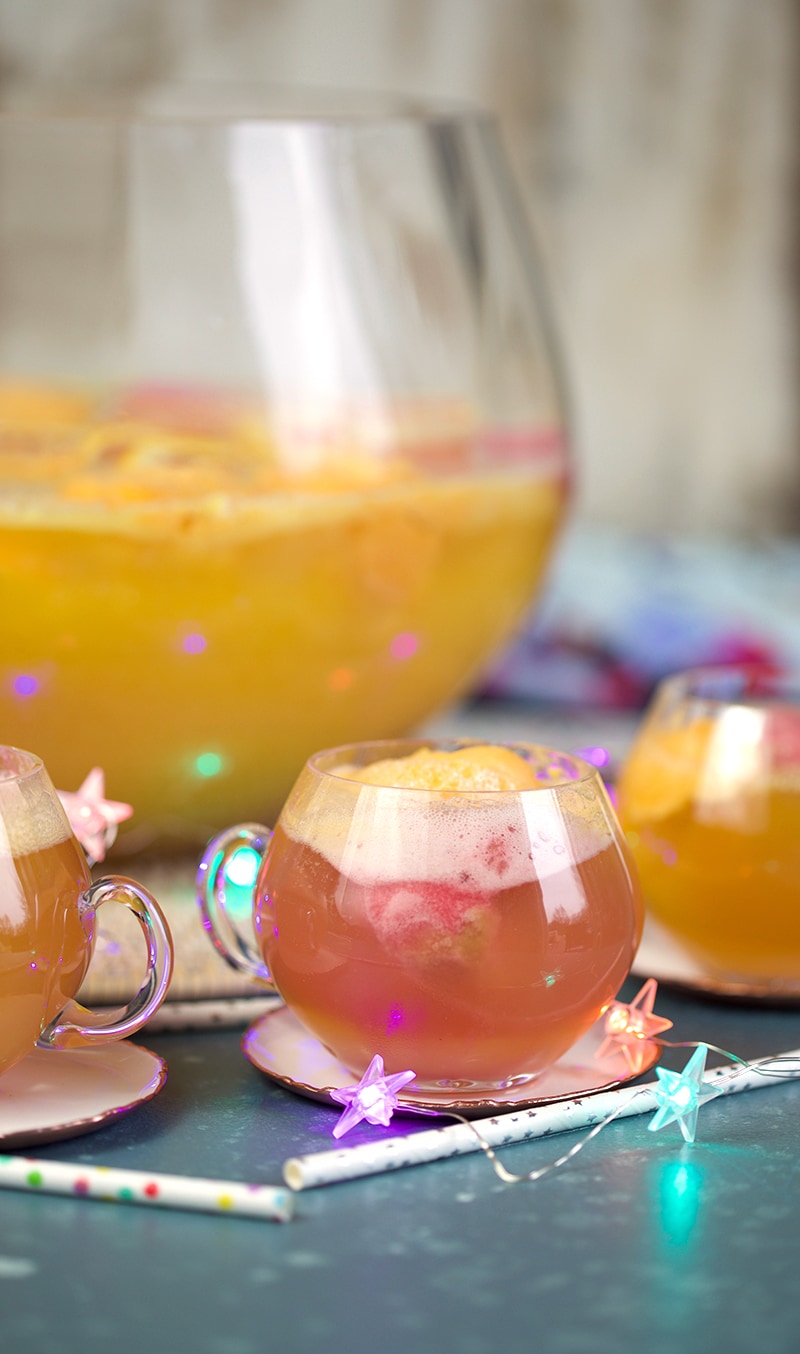 Champagne Mimosa Punch