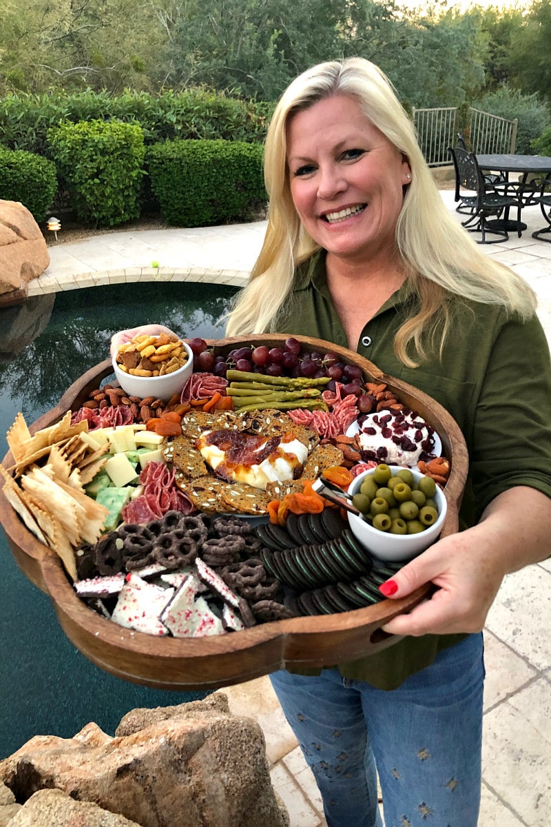 RecipeGirl and her Charcuterie Board