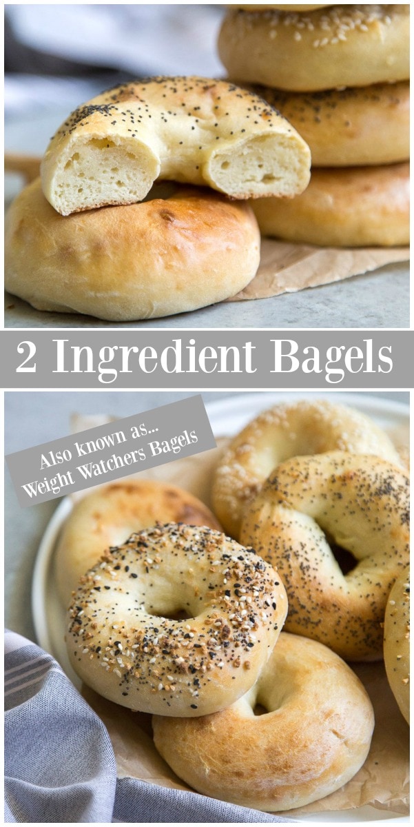 2 ingredient bagels