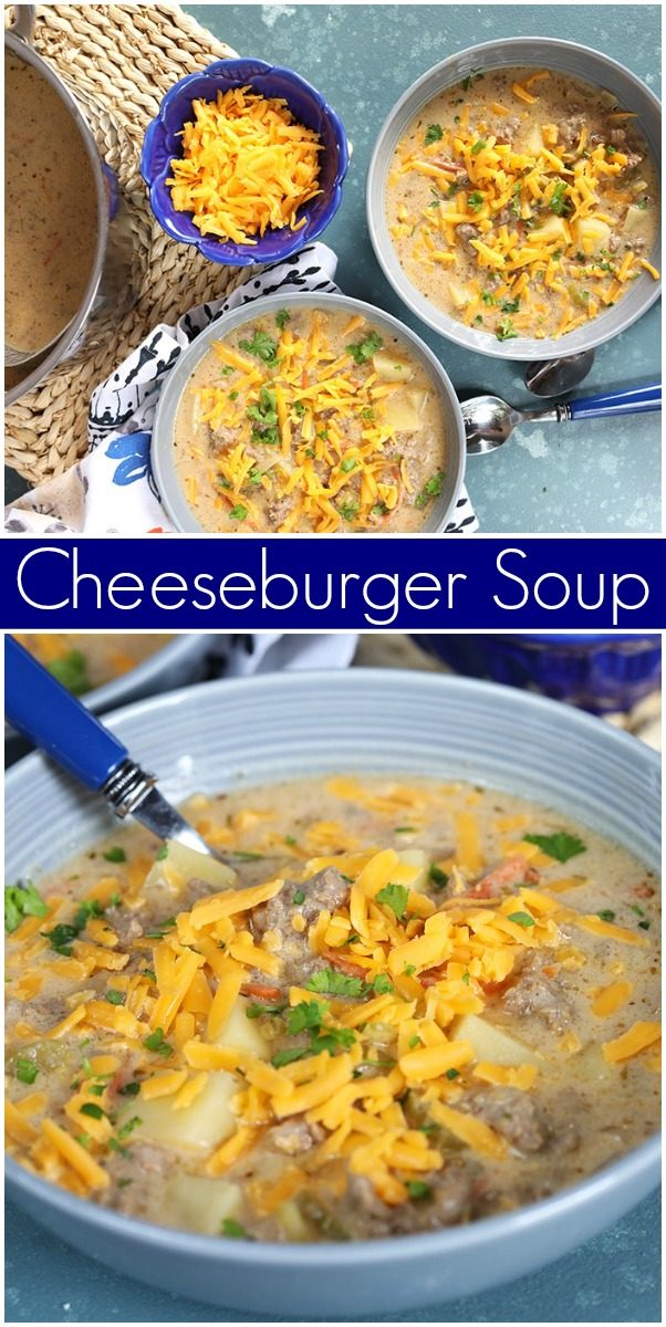 Easy Cheeseburger Soup - Recipe Girl®