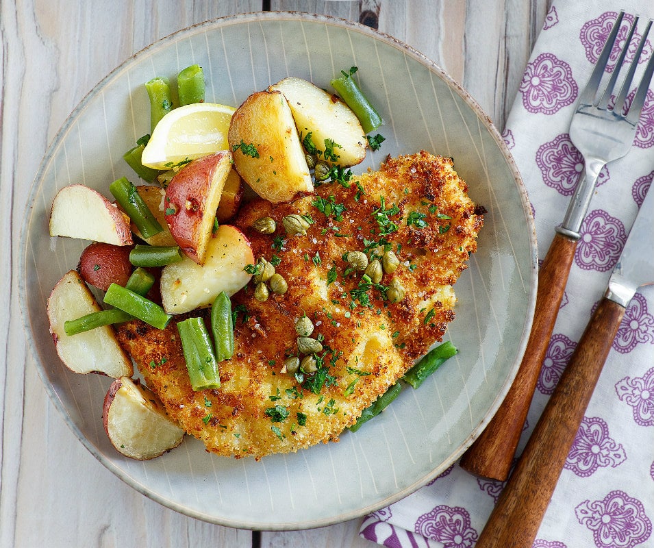 Crispy Chicken Schnitzel Image