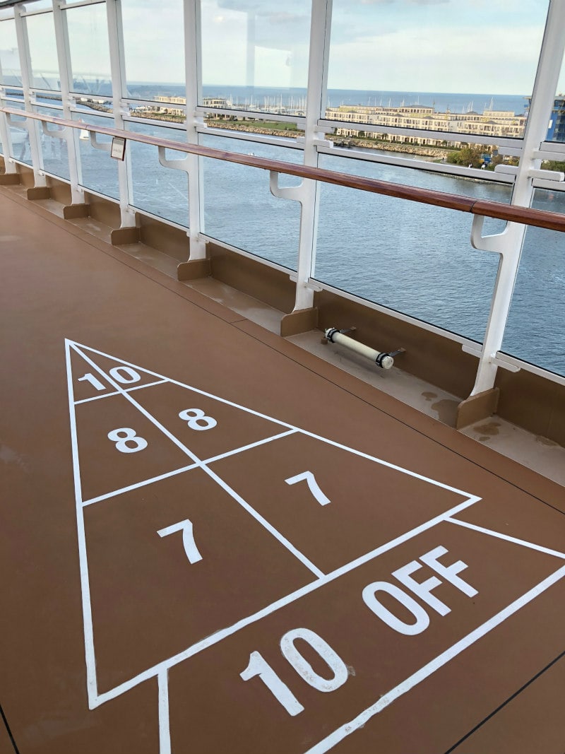 Shuffleboard on The Viking Star