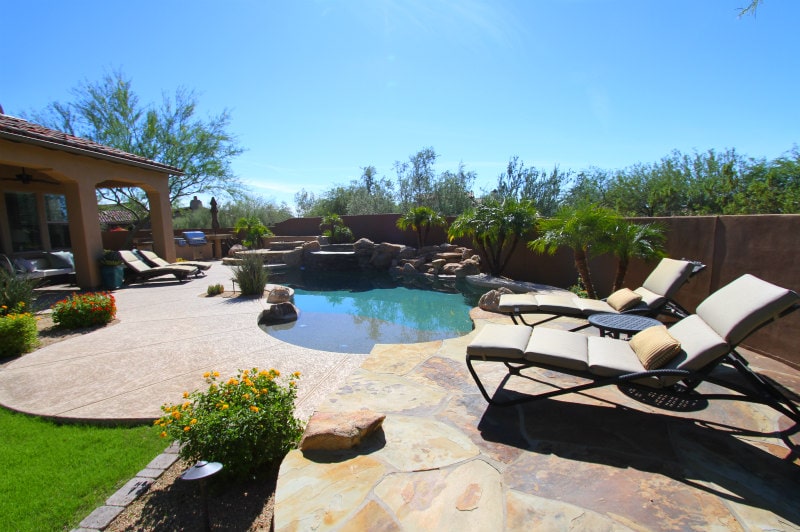 Backyard Living in Scottsdale, Arizona