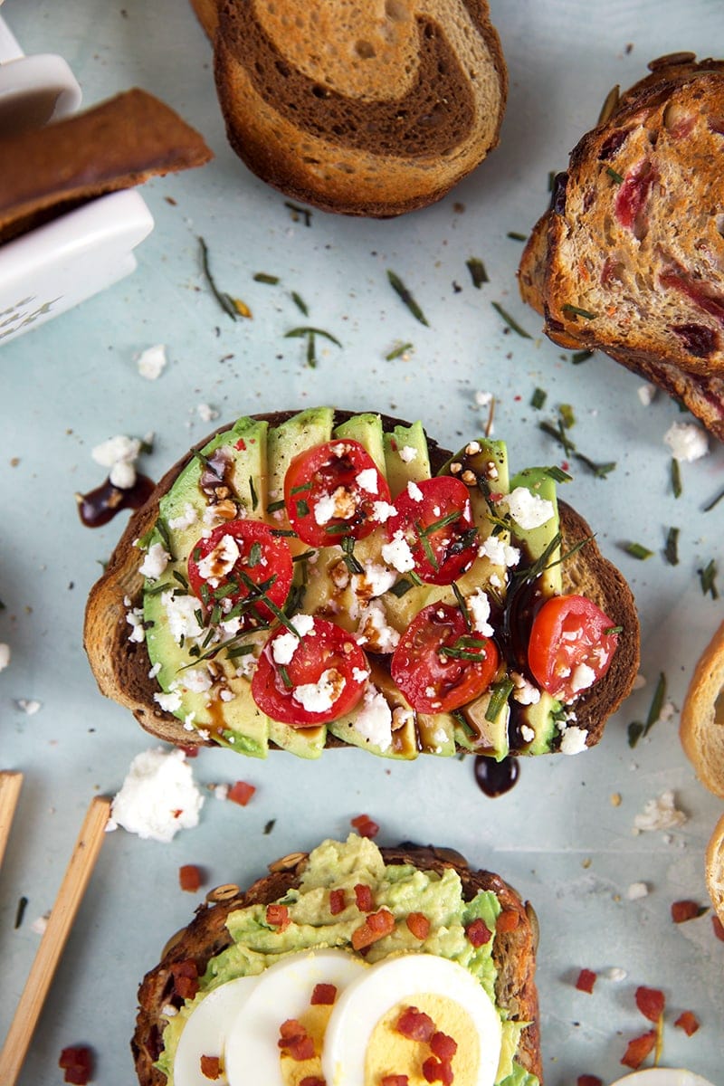 Mediterranean Avocado Toast