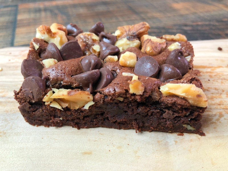 Chocolate Chip Walnut Brownies