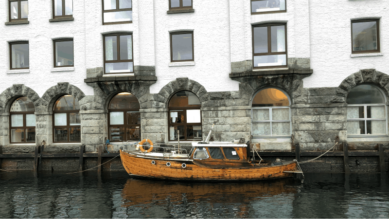 Waterfront in Bergen, Norway