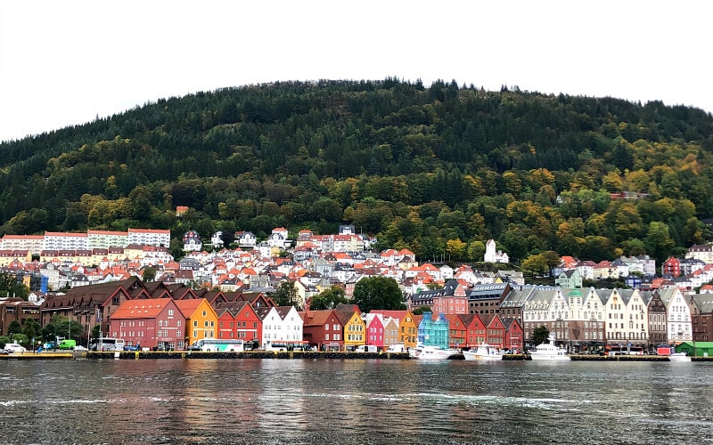 Waterfront in Bergen, Norway