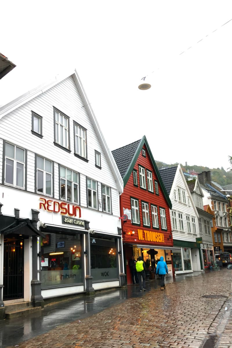 Streets of Bergen, Norway