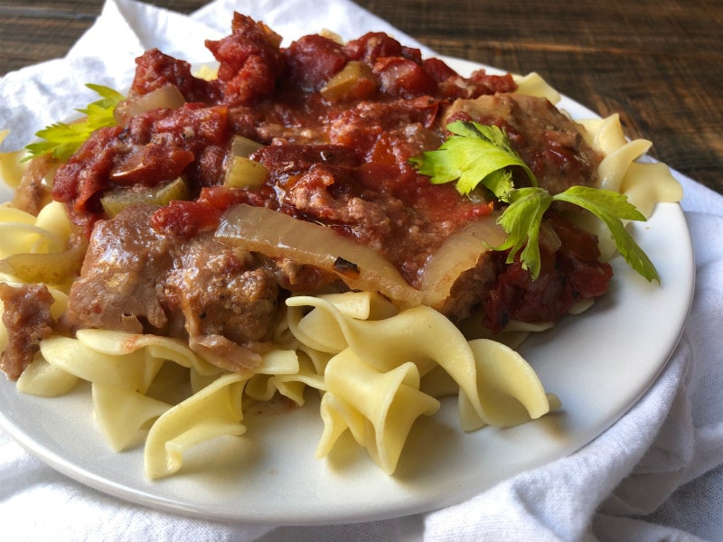 Slow Cooked Swiss Pork Recipe Girl®