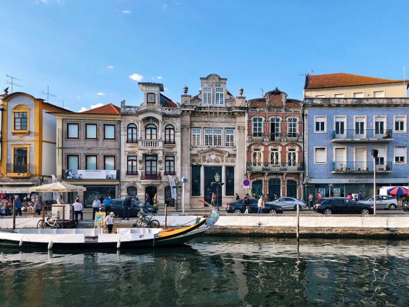 Waterfront in Aveiro, Portugal