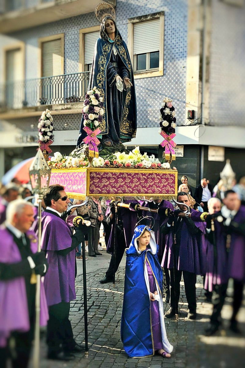 Catholic Lent Parade in Aveiro, Portugal