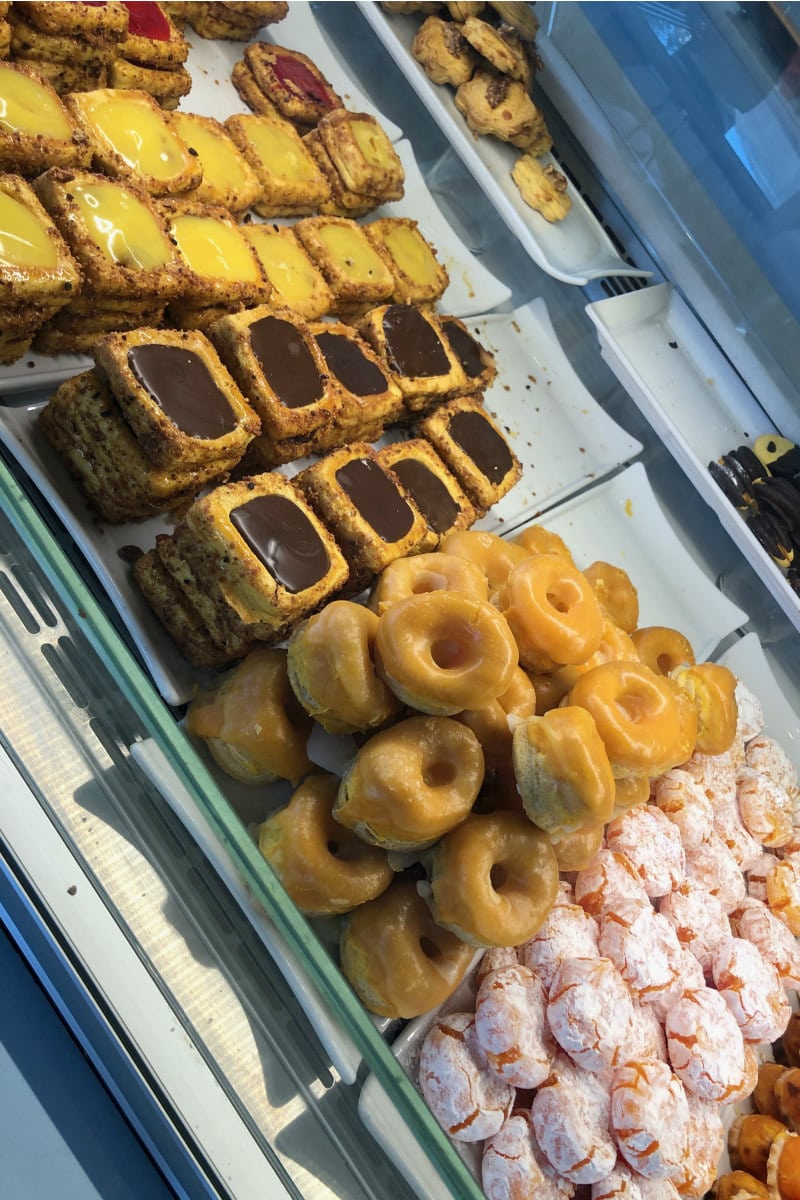 Pastries in Braga, Portugal