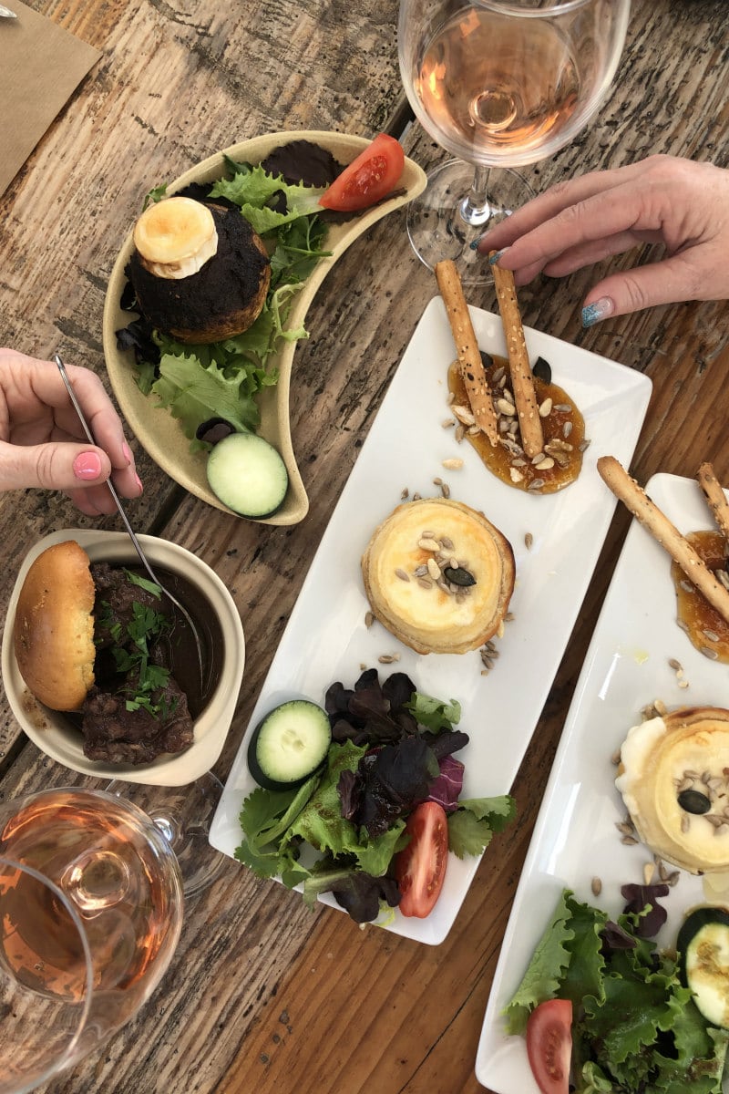 Food in Obidos, Portugal