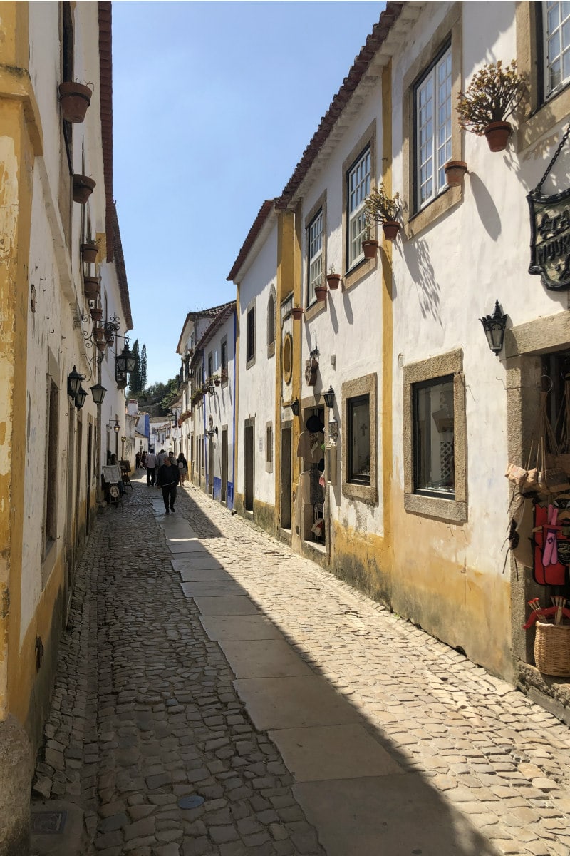 Streets of Obidos, Portugal