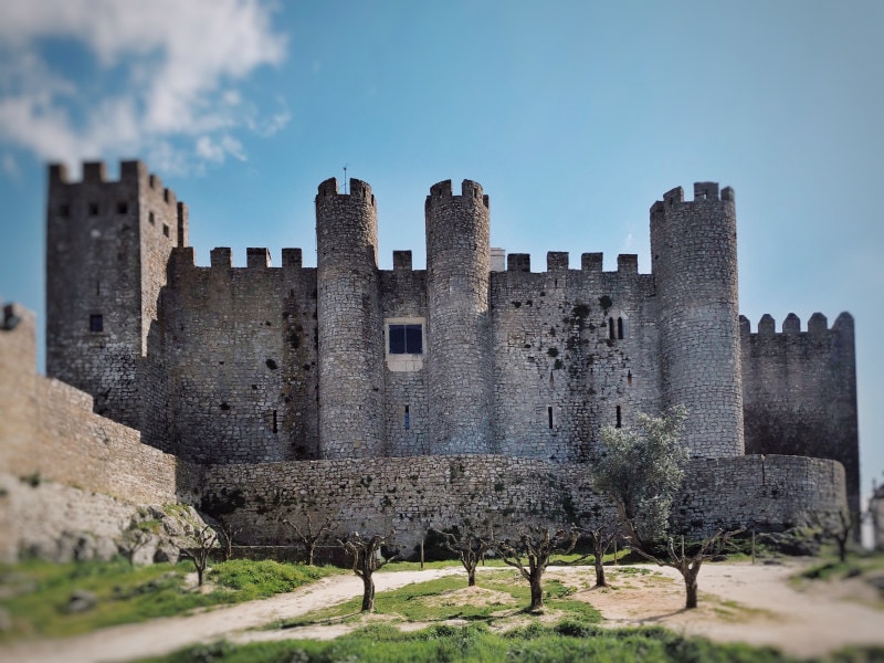 Castle in Obidos, Portugal