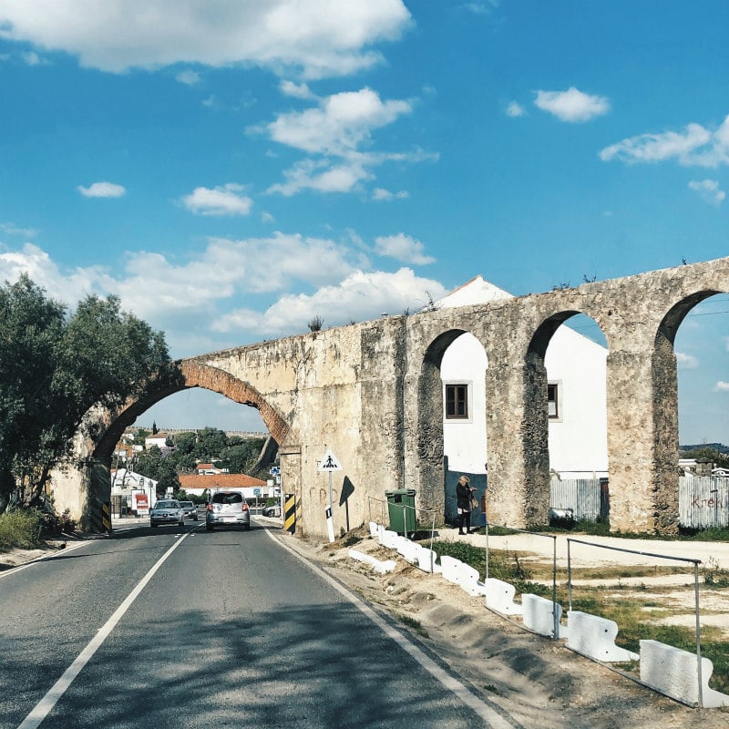 Entrance to Obidos, Portugal