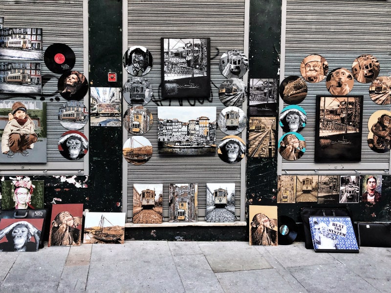 Street Vendors in Porto, Portugal