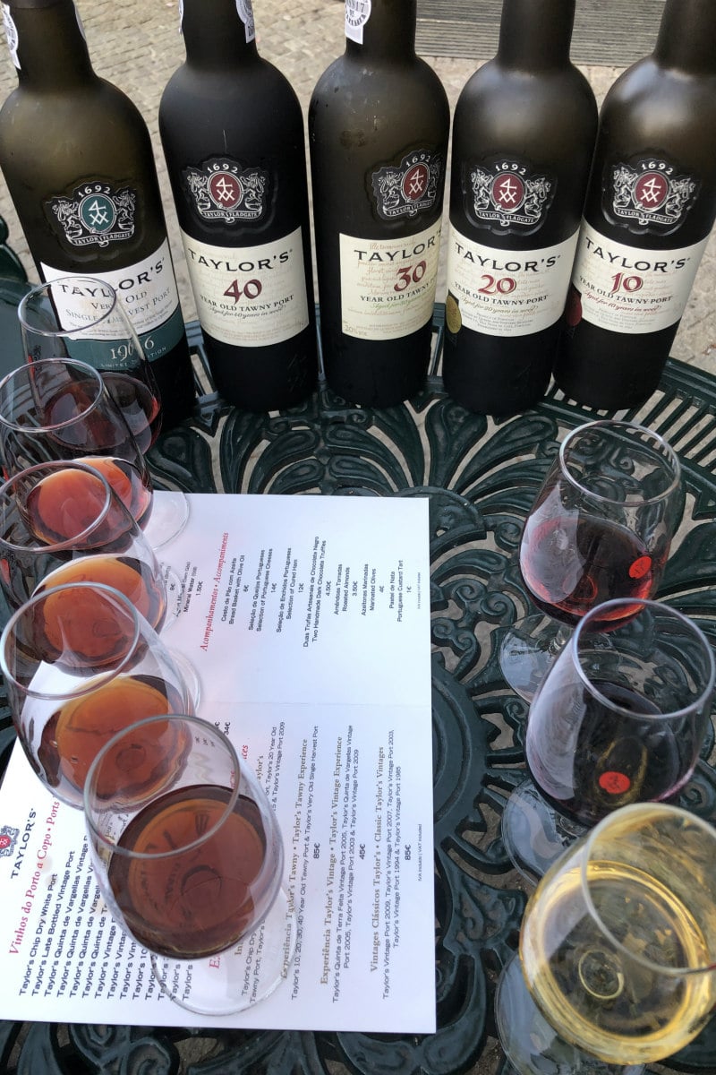 Port tasting at Taylor's in Porto, Portugal