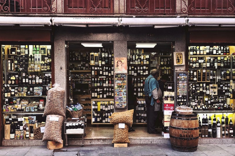 Shop in Porto, Portugal