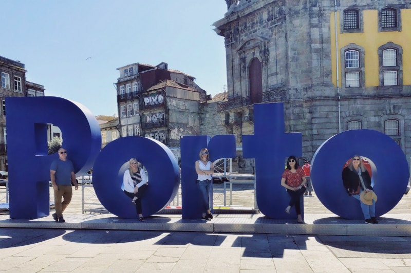City Center in Porto, Portugal
