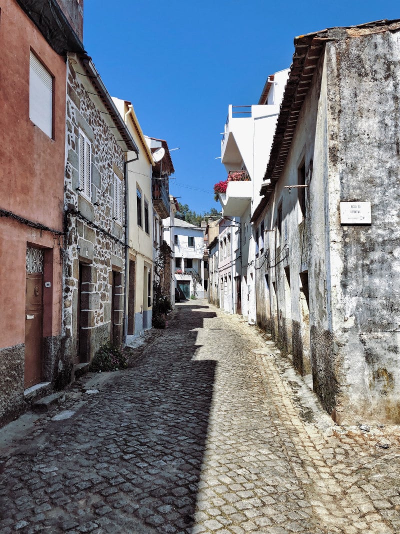 Road through Castelejo, Portugal