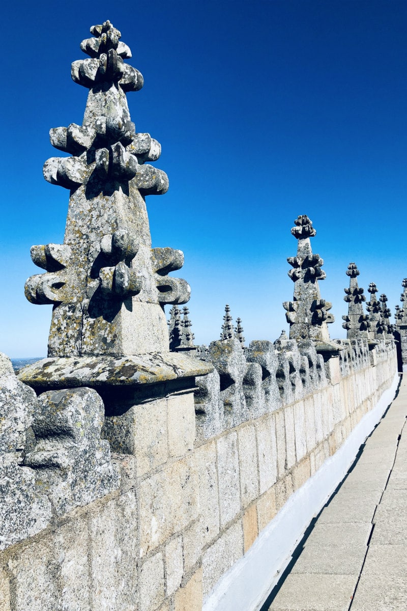 Cathedral Roof in Guarda, Portugal