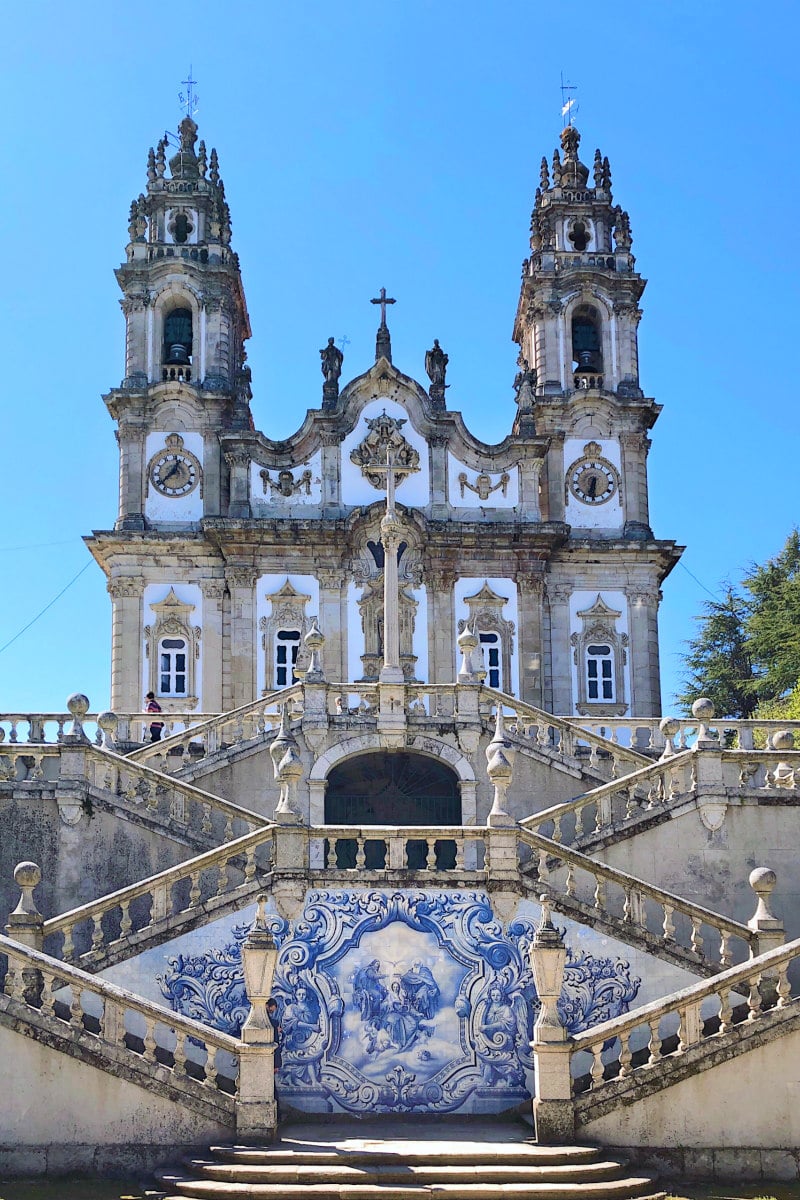 Sanctuary Nossa Senhora dos Remedios in Lamego, Portugal