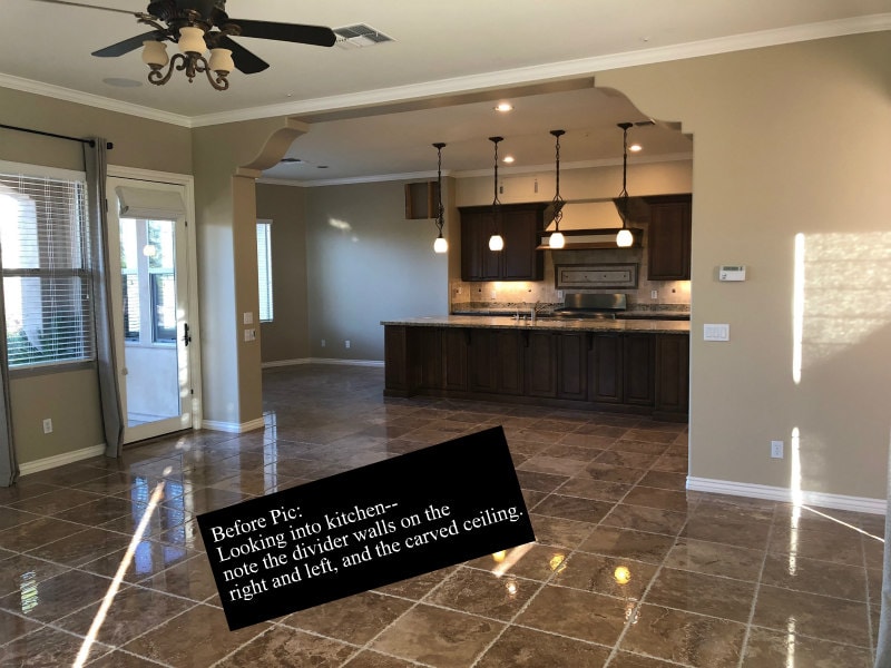 Before photo of Scottsdale Kitchen Remodel