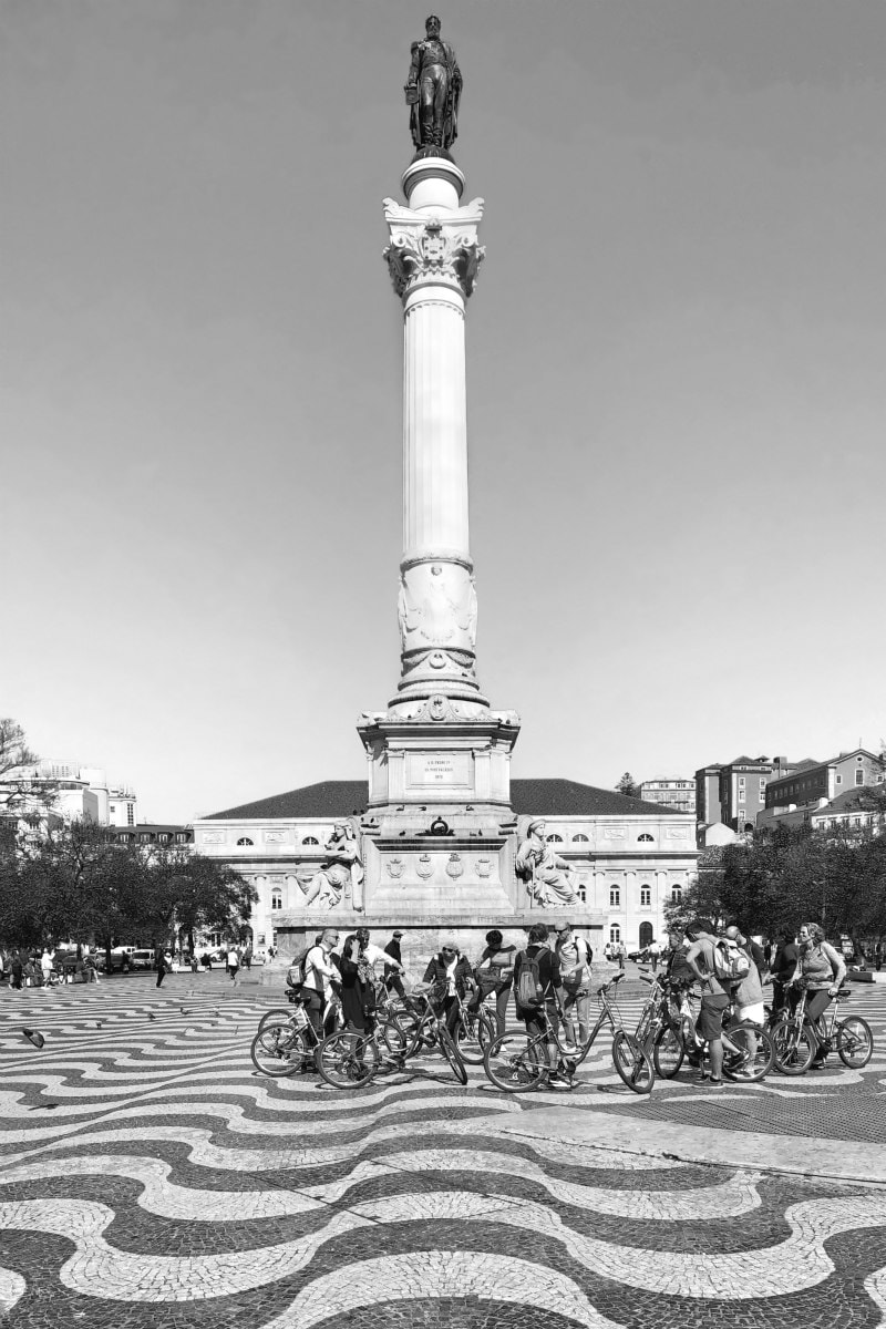 Palace Square in Lisbon, Portugal