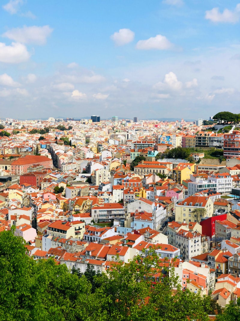 View to Lisbon, Portugal