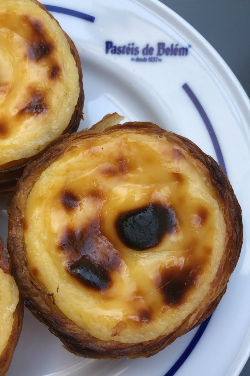 Nata Custard Tarts in Portugal