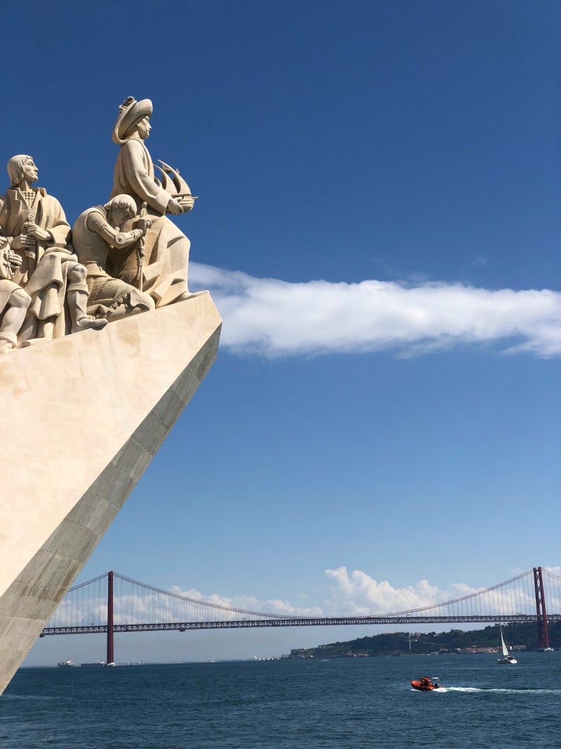 Monument of the Discoveries in Belem, Portugal
