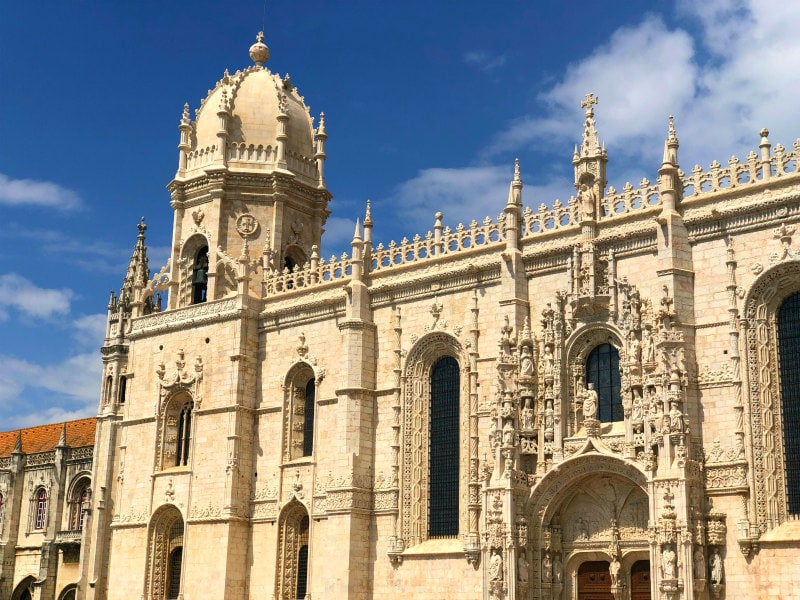 Jeronimos Monastery in Belem, Portugal