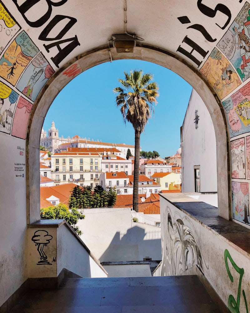 Sight in Lisbon, Portugal